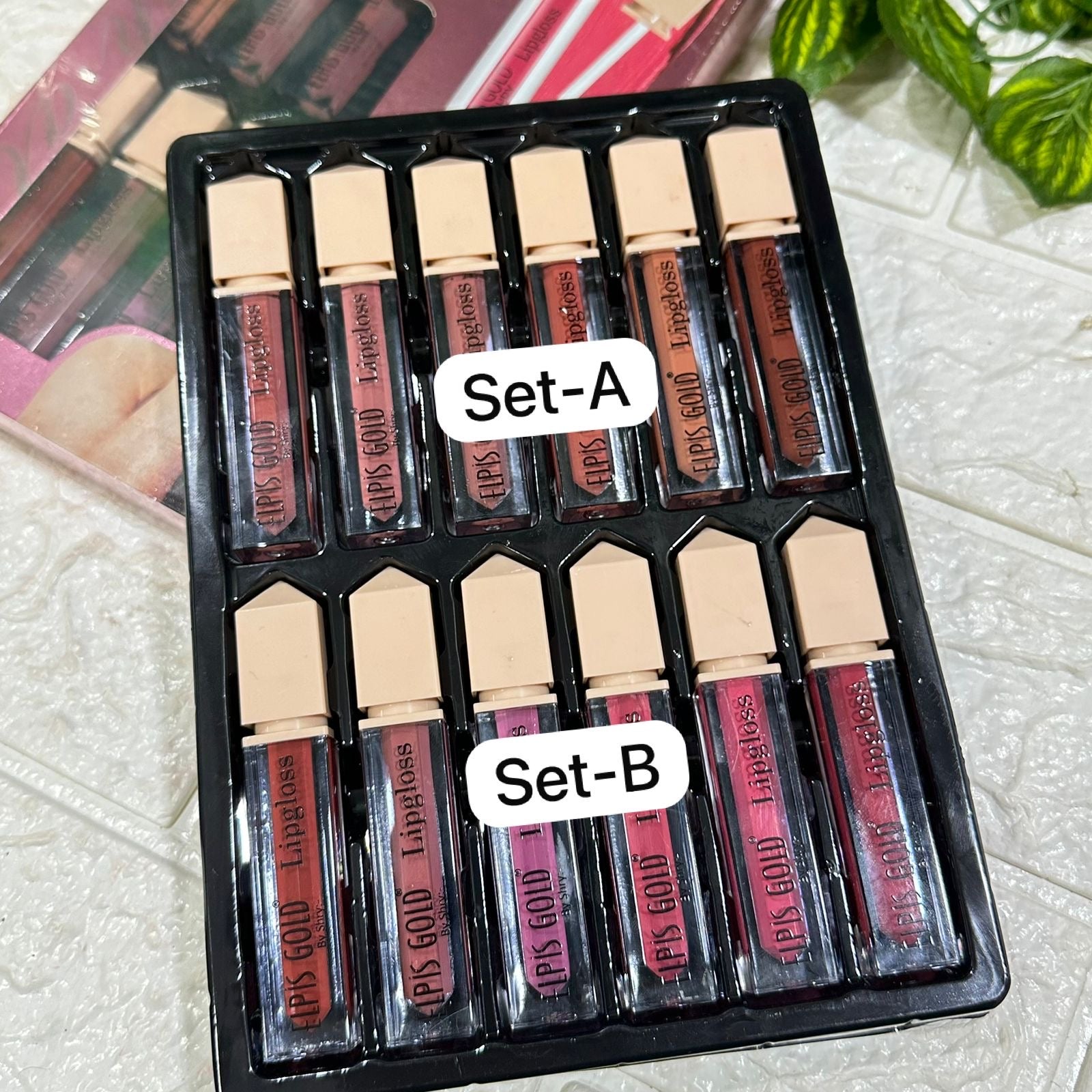 Elpis Gold Liquid Matte Lipsticks | Set of 6