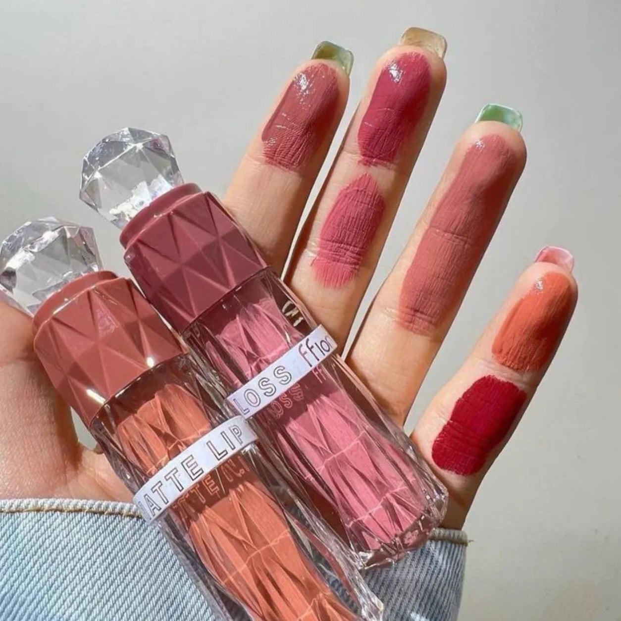 Diamond Nude lipstick | Matte Lipgloss 24hrs stay